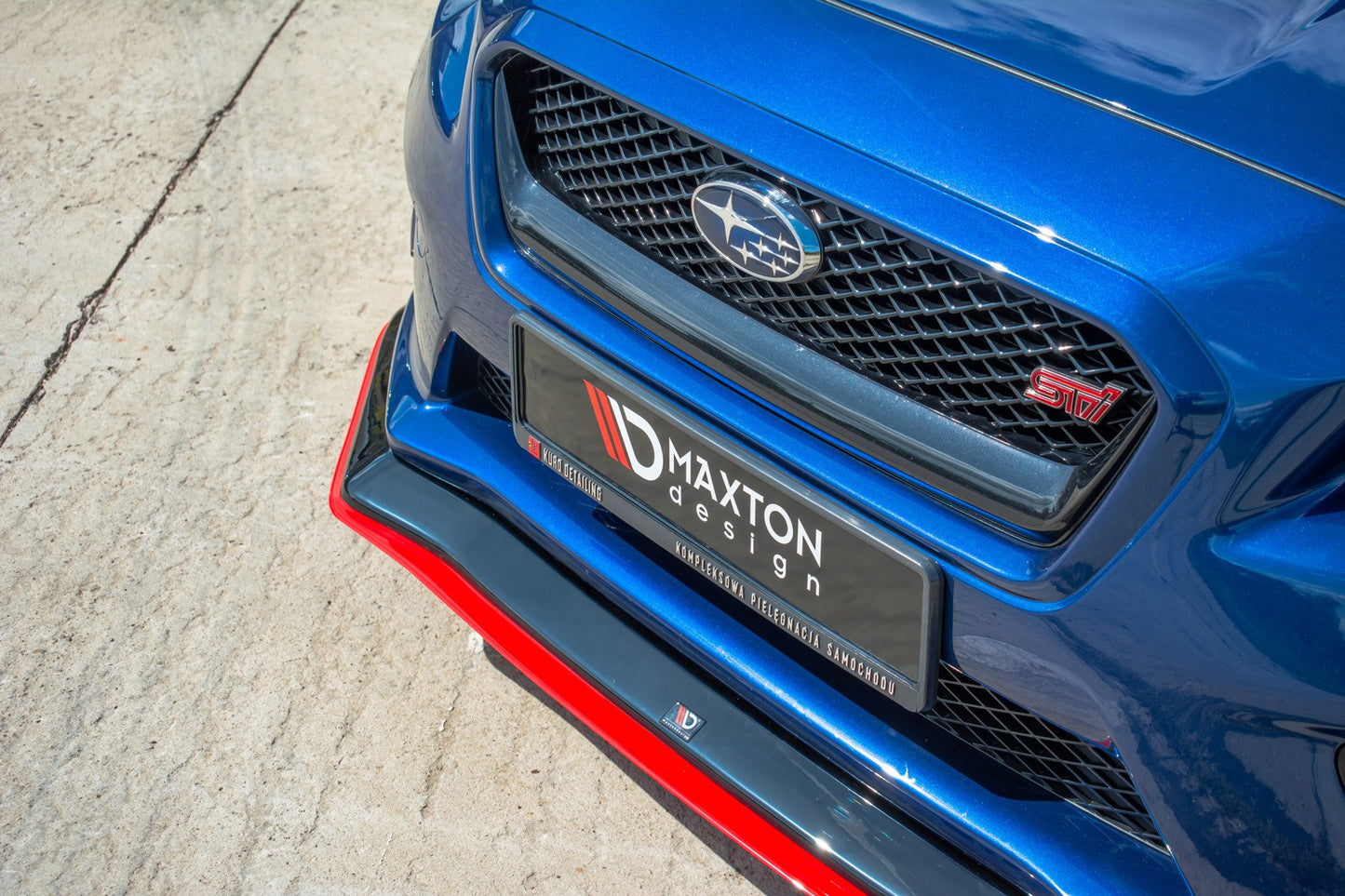 Forreste splitter V.3 SUBARU WRX STI