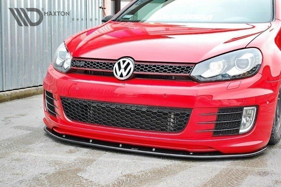 Forreste splitter VER.2 VW GOLF VI (Til GOLF GTI 35TH)