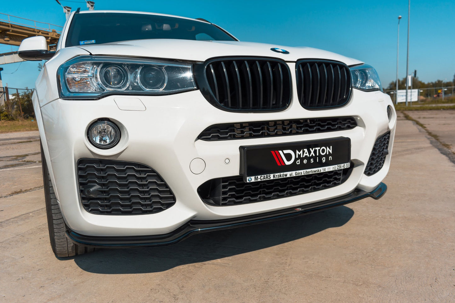 Forreste splitter til BMW X3 F25 M-Pack Facelift