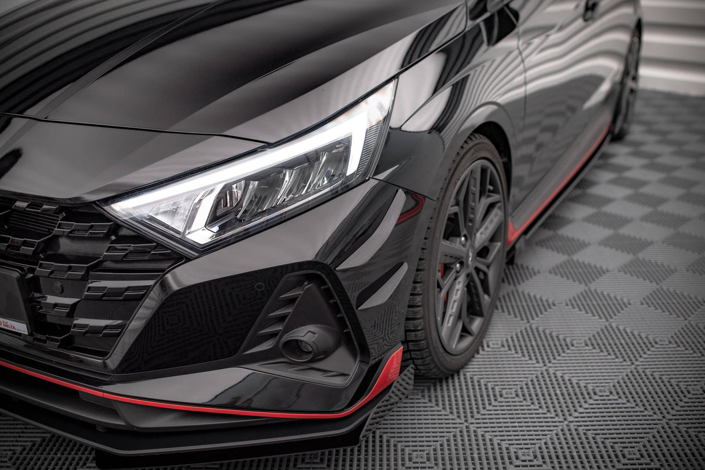 Forkofanger Vinger (Canards) Hyundai I20 N Mk3