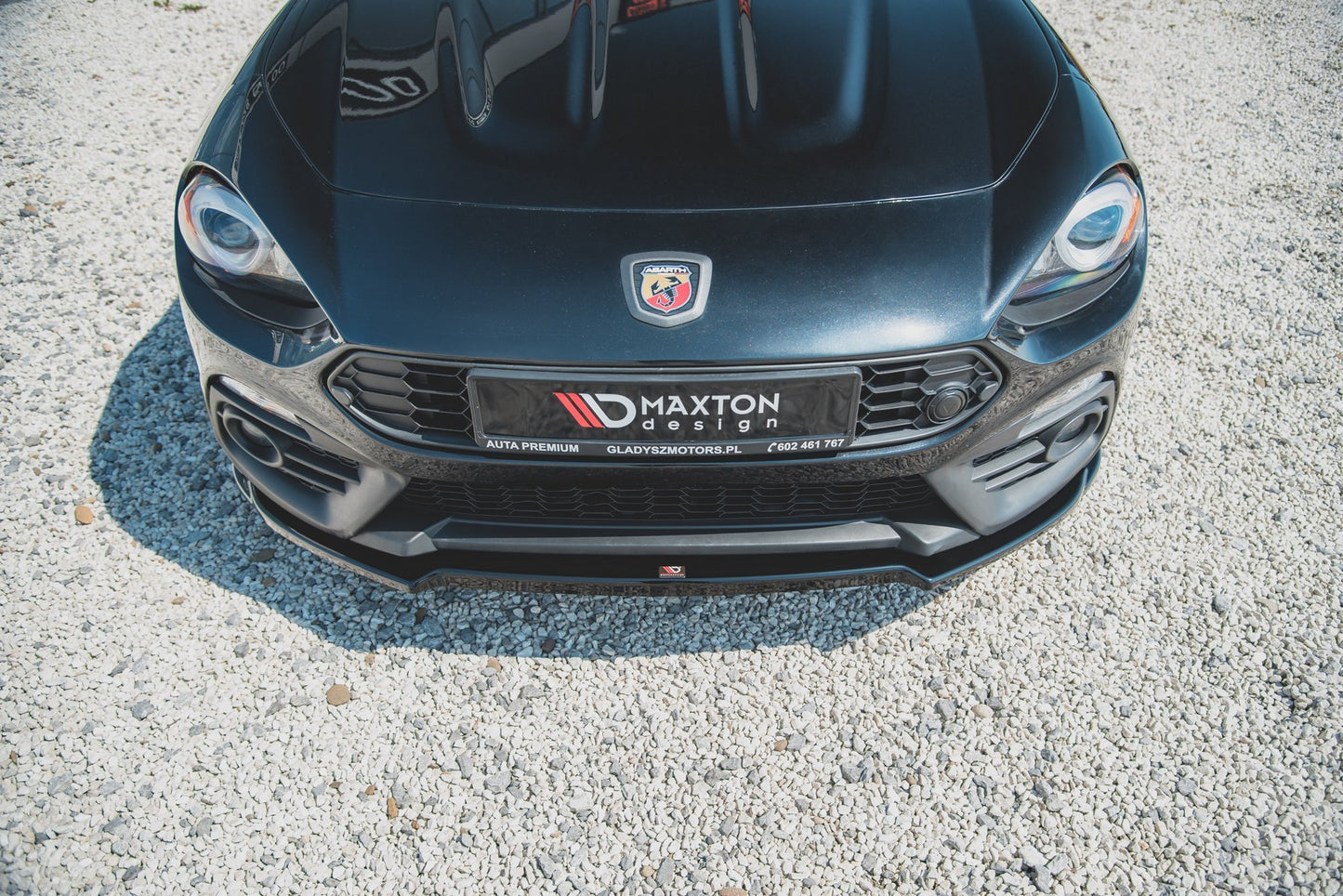 Forreste splitter Abarth 124 Spider