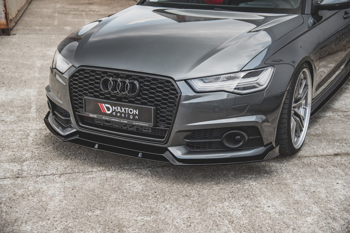 Forreste splitter Audi A6 / A6 C7 S-line/ S6 C7 Facelift