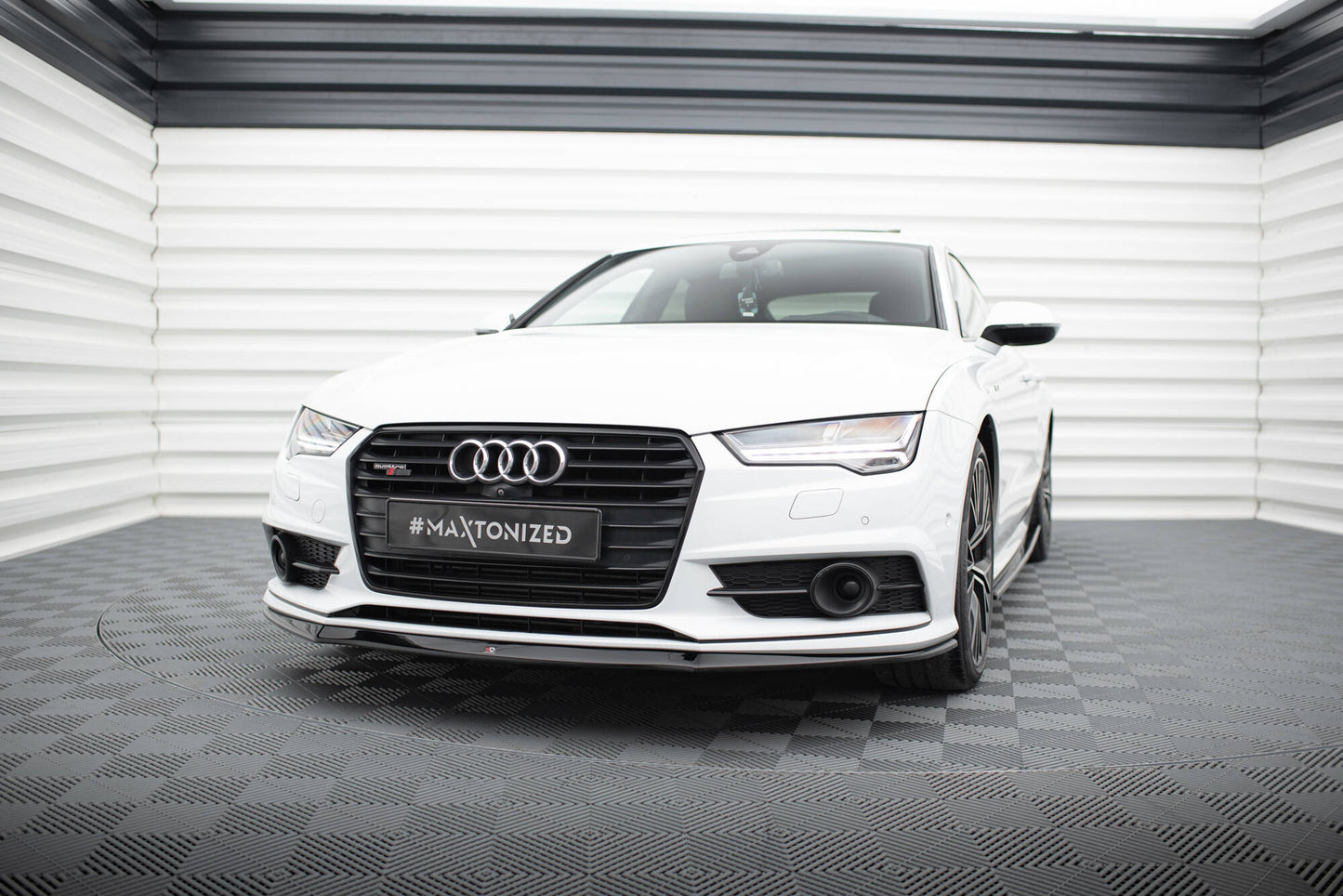 Forreste splitter Audi S7 / A7 S-Line C7 FL