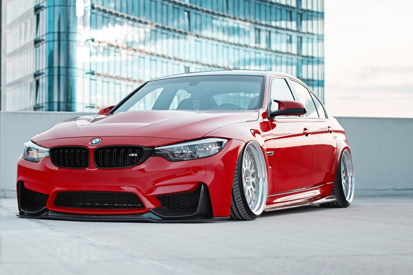 Forreste splitter + Frames til Side Air Intakes BMW M3 F80