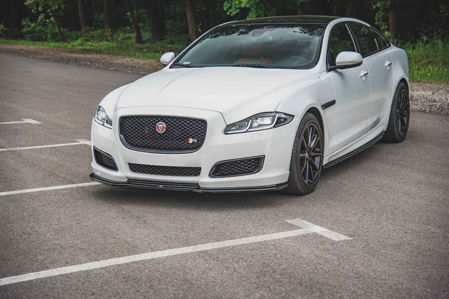 Forreste splitter Jaguar XJ R-Sport X351 Facelift