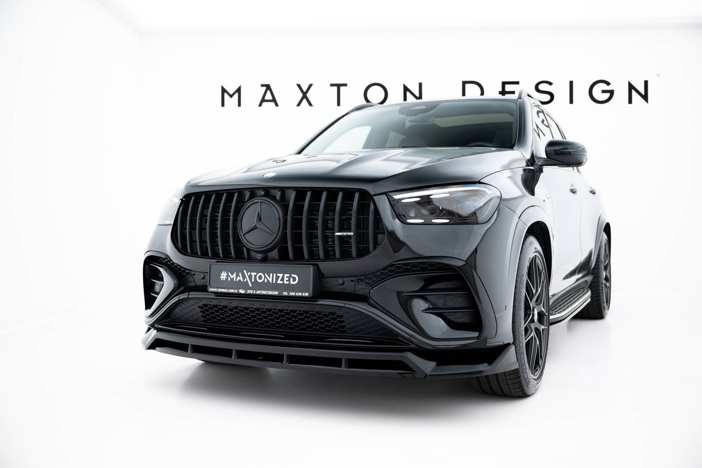 Forreste splitter Mercedes-AMG GLE 53 SUV / Coupe W167 Facelift / C167 Facelift