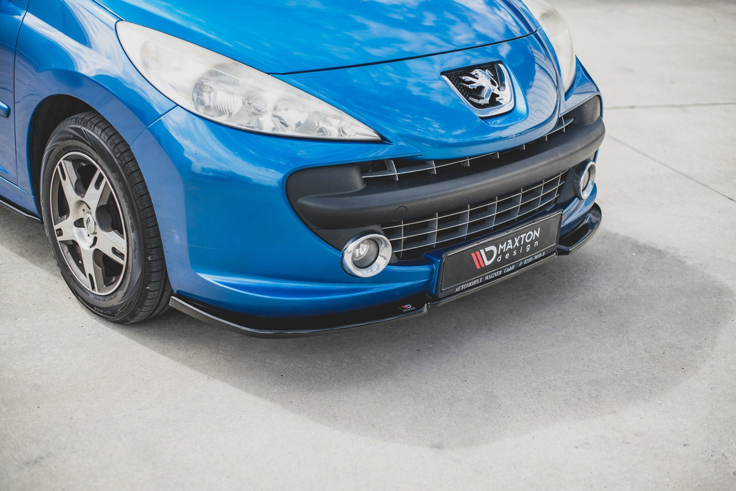 Forreste splitter Peugeot 207 Sport