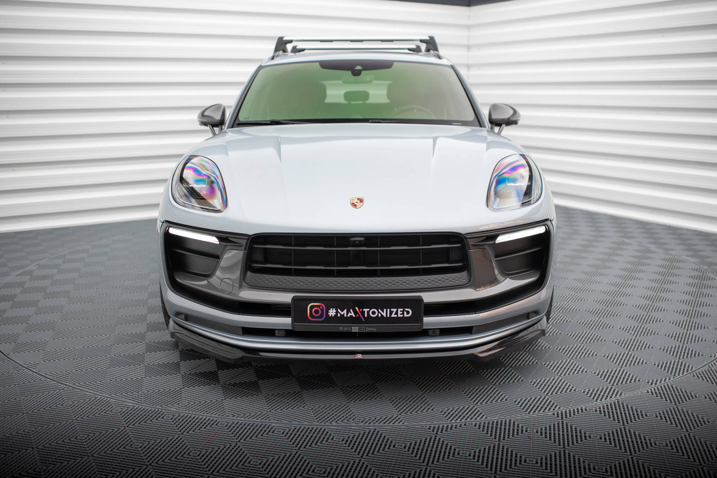 Forreste splitter Porsche Macan Mk1 Facelift 2