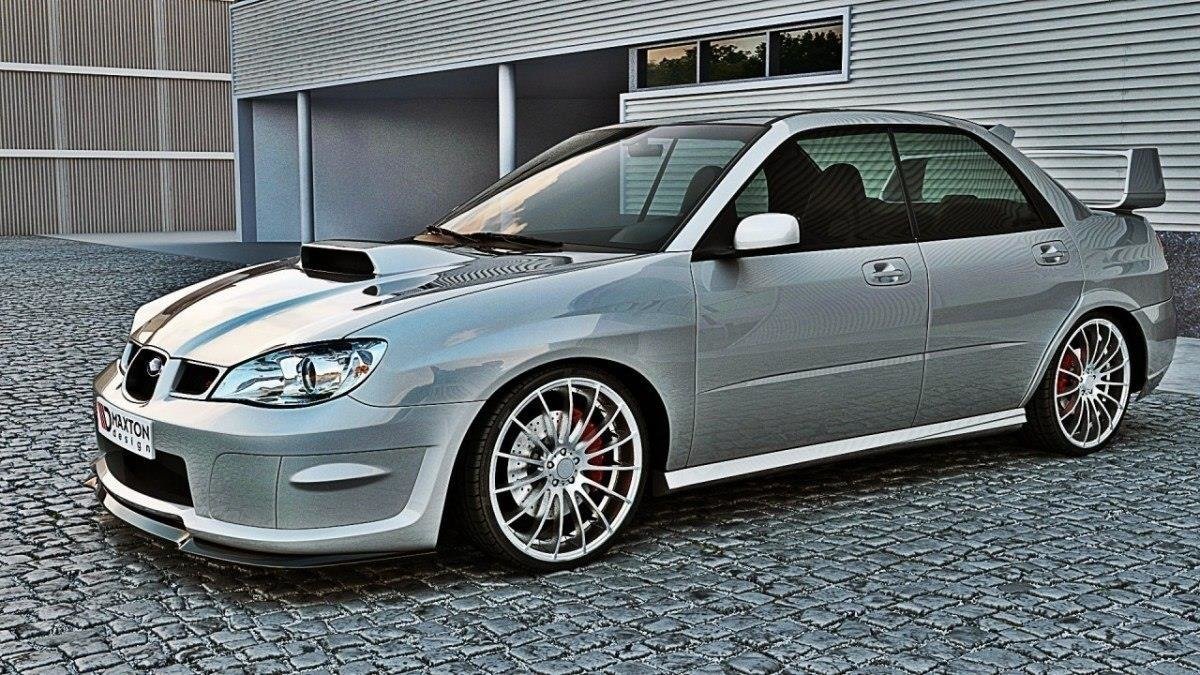Forreste splitter Subaru Impreza WRX STI (HAWKEYE)