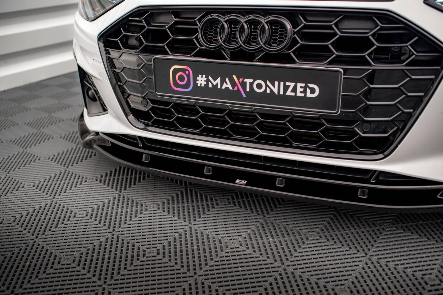 Forreste splitter V.1 Audi A4 S-Line / S4 B9 Facelift