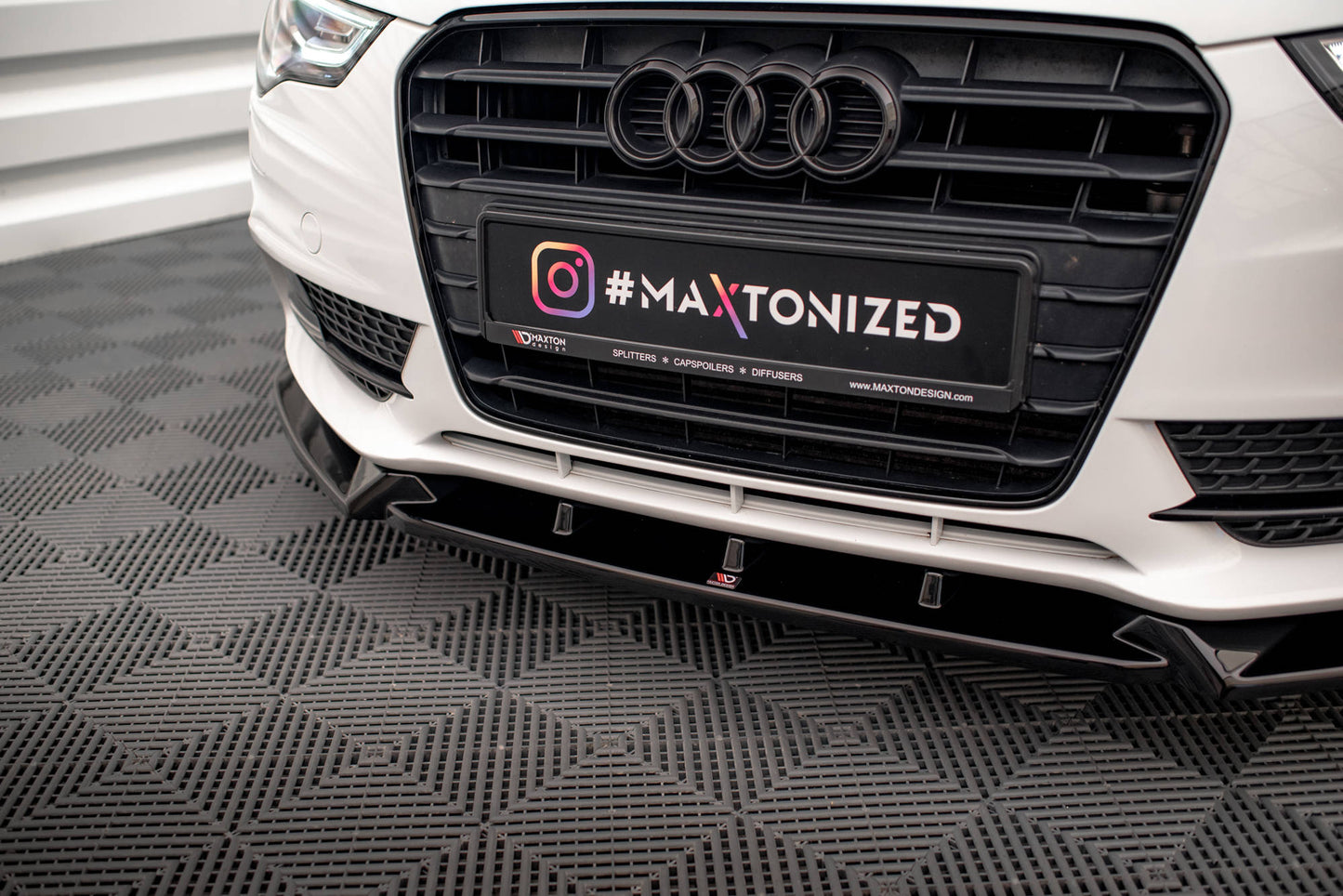 Forreste splitter V.1 Audi A5 Coupe / Sportback 8T Facelift