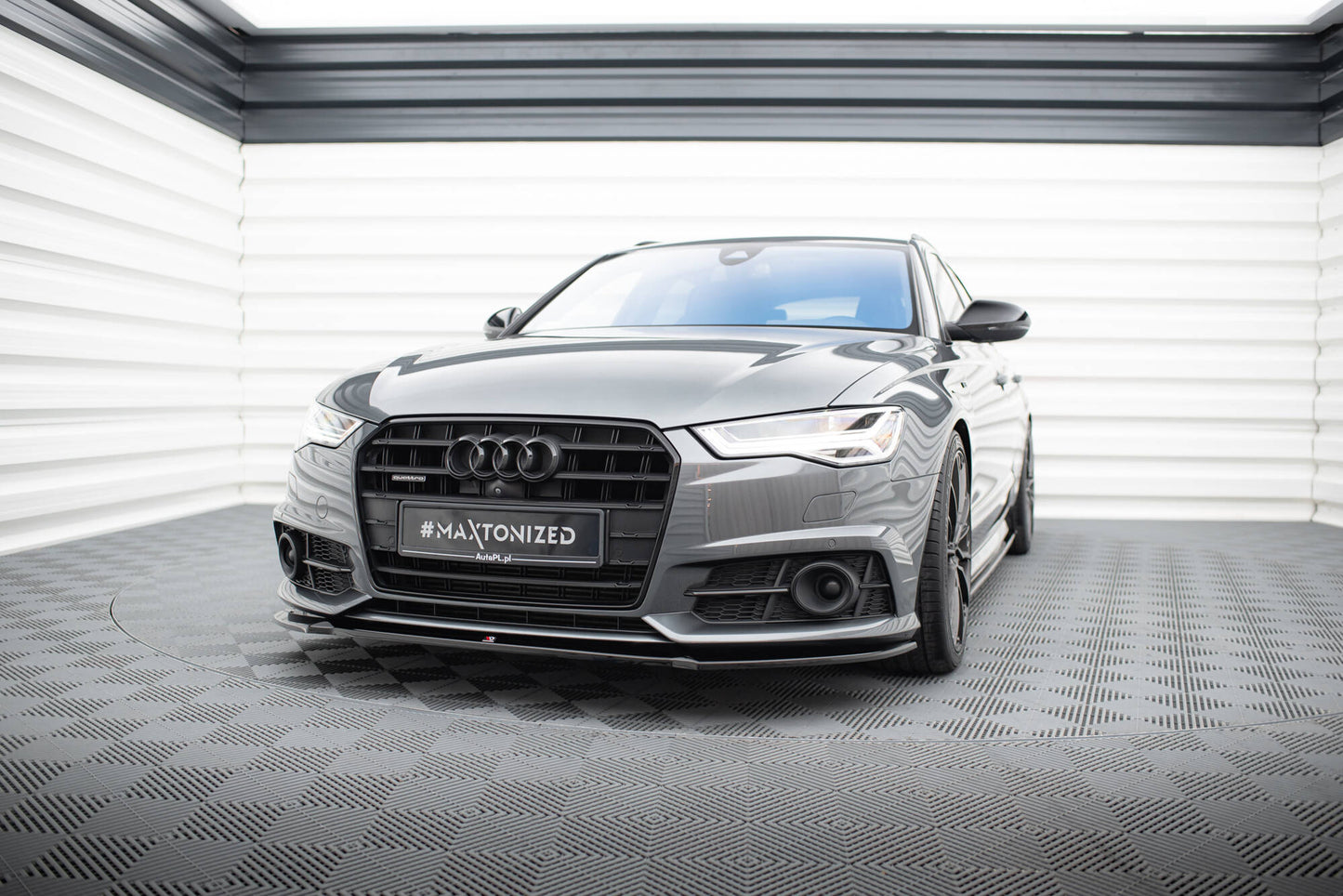 Forreste splitter V.1 Audi A6 / A6 C7 S-line/ S6 C7 Facelift