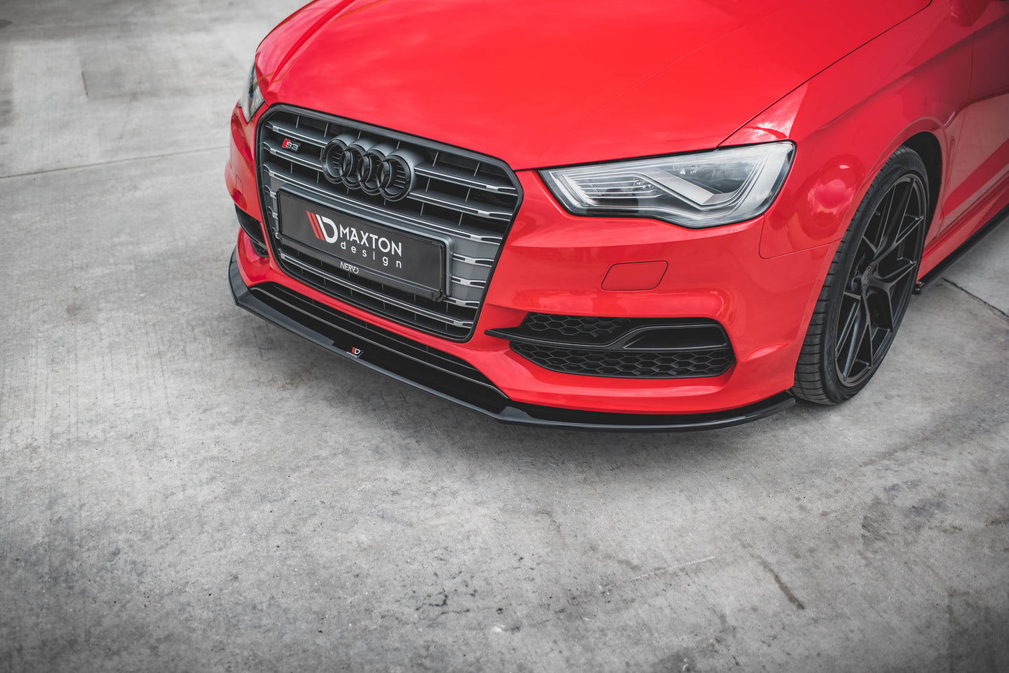 Forreste splitter V.1 Audi S3 / A3 S-Line 8V Sedan / Cabrio
