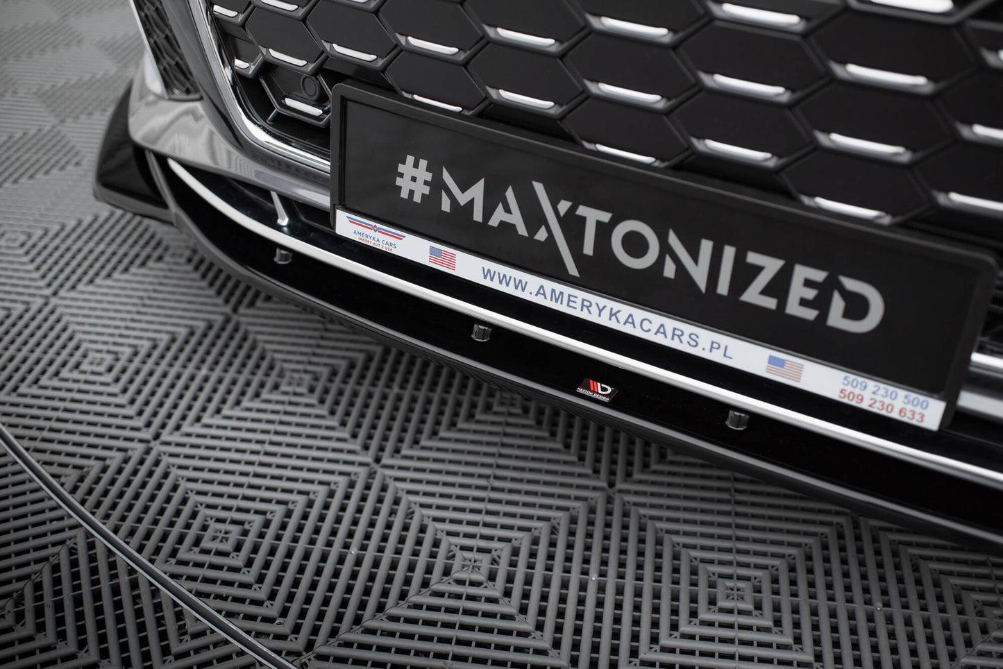 Forreste splitter V.1 Audi S5 / A5 S-Line F5 Facelift
