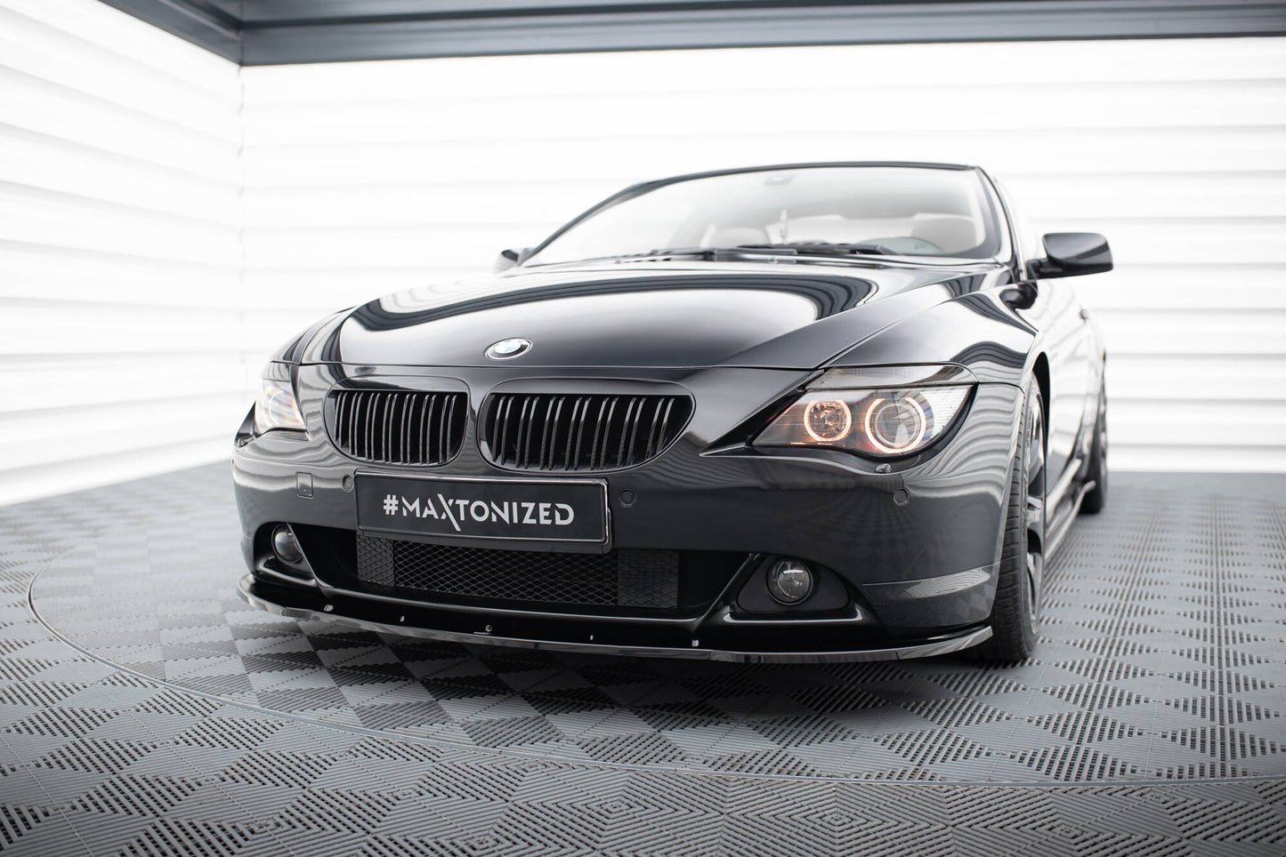 Forreste splitter V.1 BMW 6 Coupe E63 / Cabrio E64