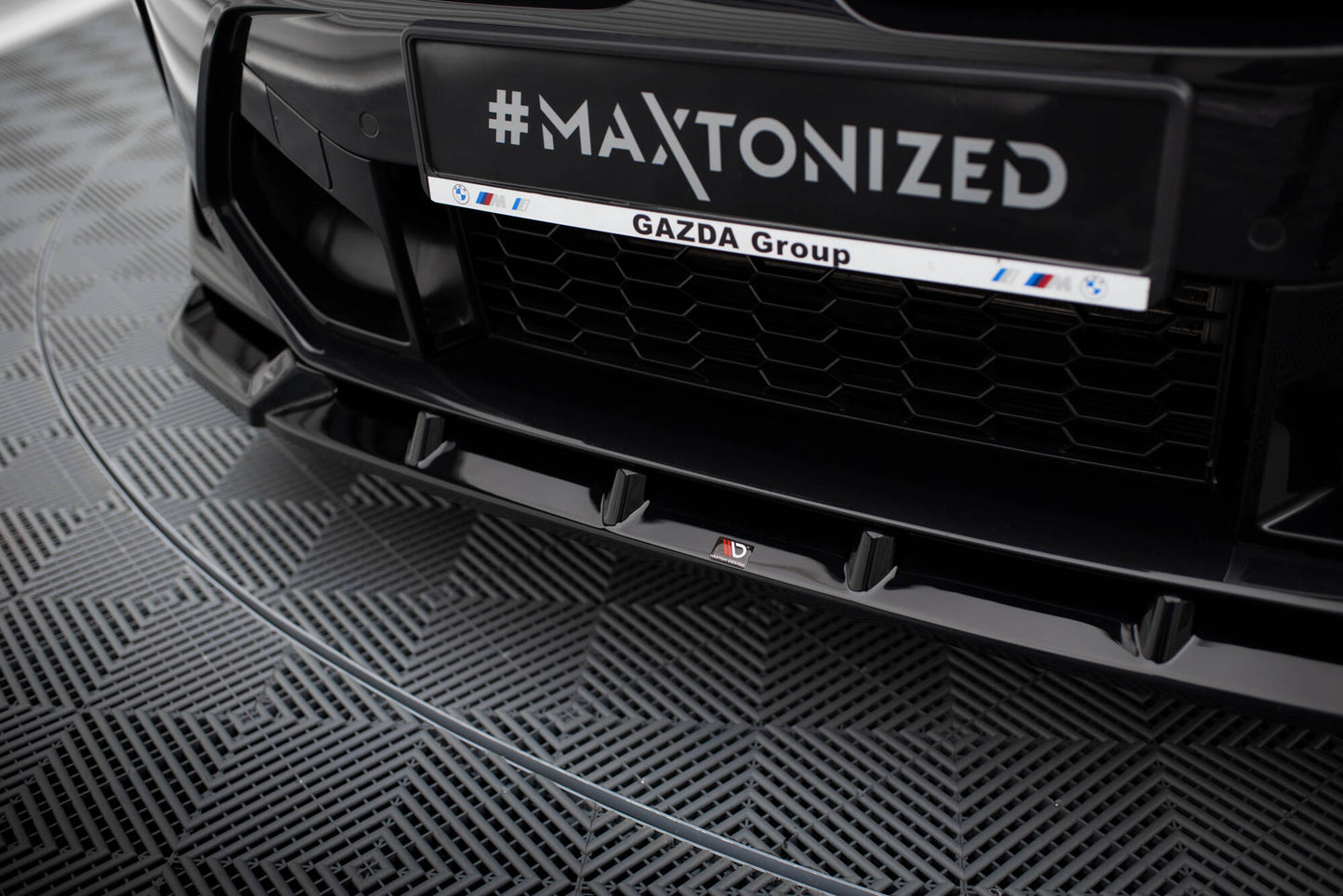 Forreste splitter V.1 BMW X3 M F97 Facelift