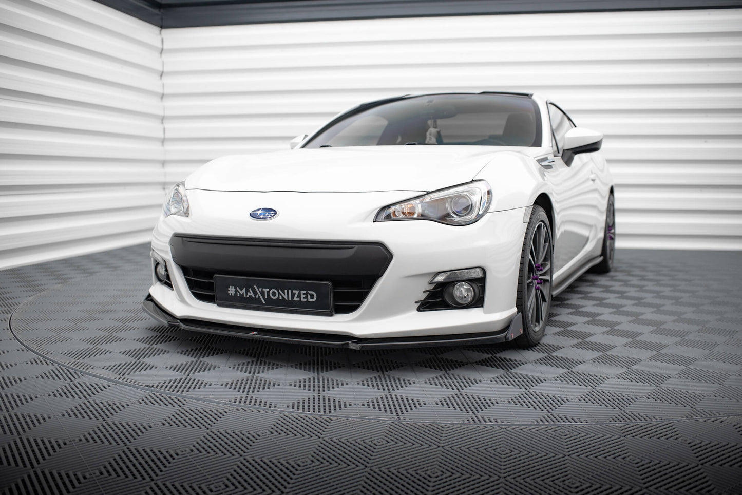 Forreste splitter V.1 + Flaps Subaru BRZ Mk1