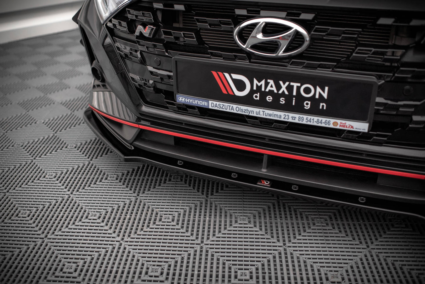 Forreste splitter V.1 Hyundai I20 N Mk3