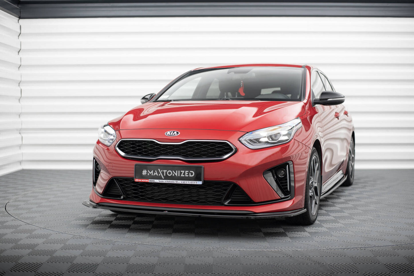 Forreste splitter V.1 Kia Ceed GT / GT-Line Mk3 / Proceed Mk1