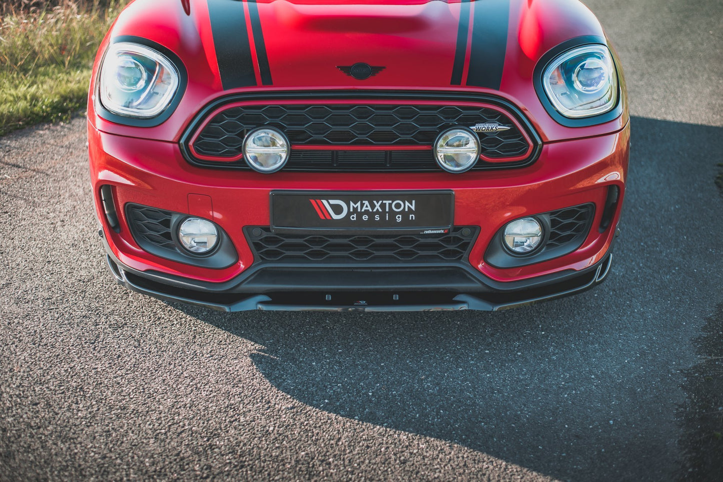 Forreste splitter V.1 Mini Countryman Mk2 F60 JCW