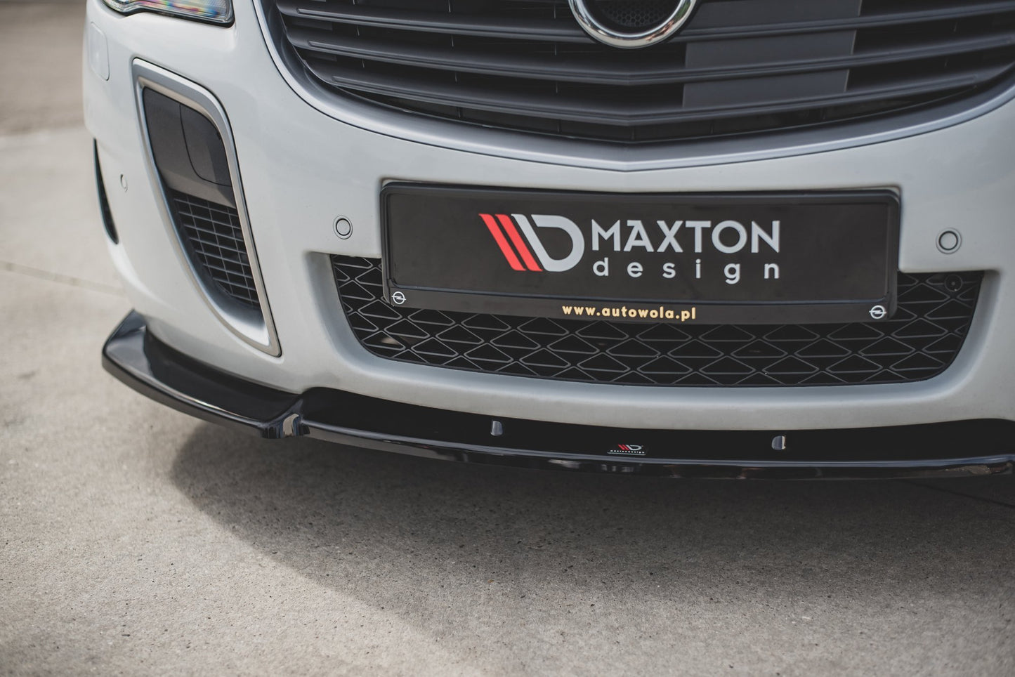 Forreste splitter V.1 Opel Insignia Mk. 1 OPC Facelift