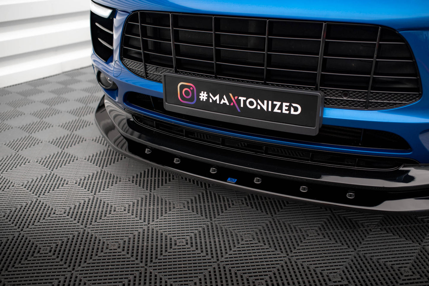 Forreste splitter V.1 Porsche Macan Mk1
