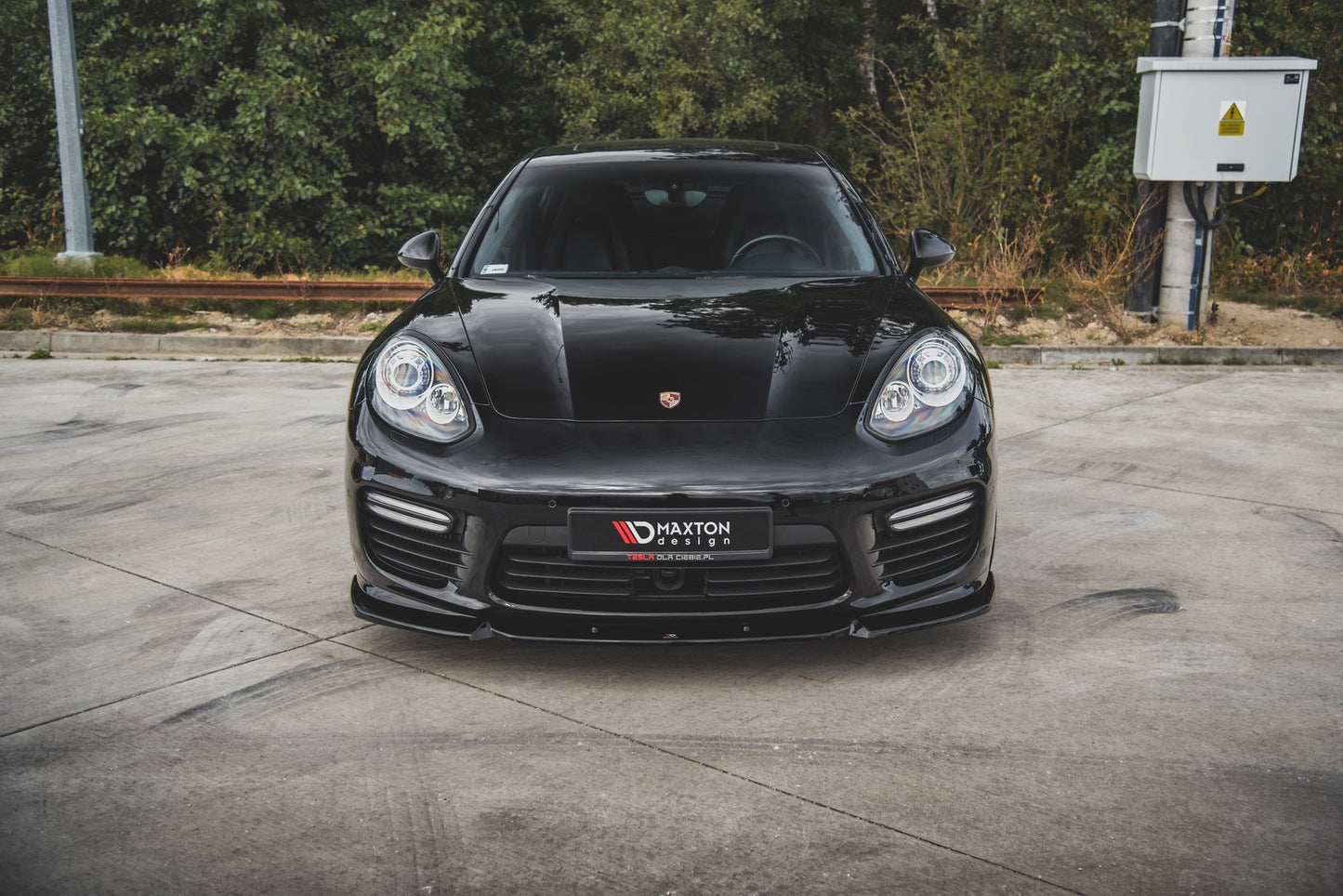 Forreste splitter V.1 Porsche Panamera Turbo 970 Facelift