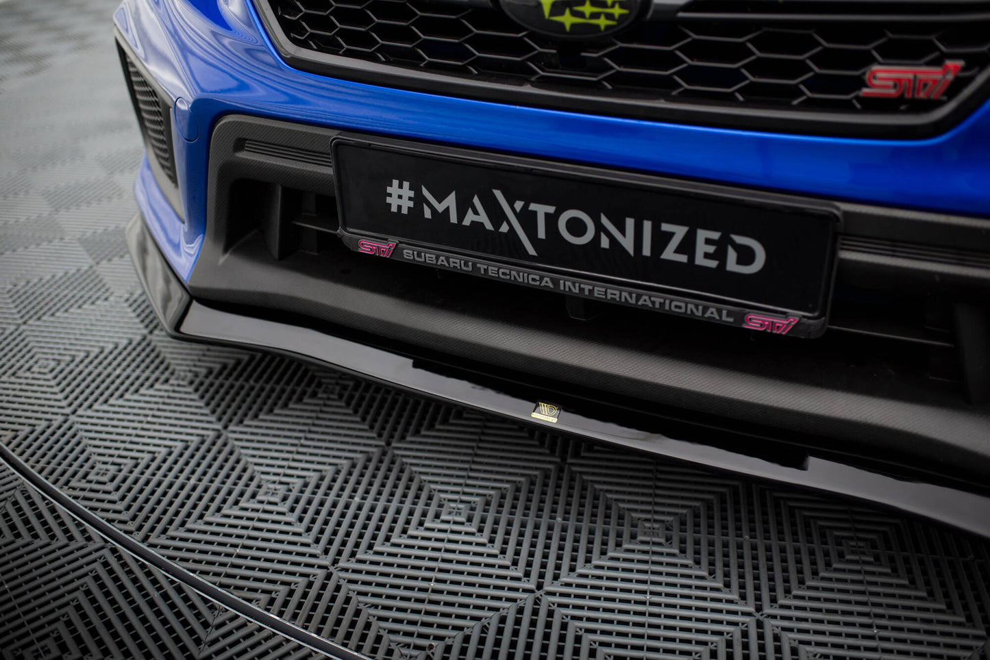 Forreste splitter V.1 Subaru WRX STI Mk1 Facelift