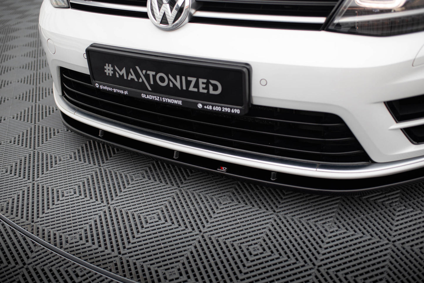 Forreste splitter V.1 VW Golf 7 R / R-Line