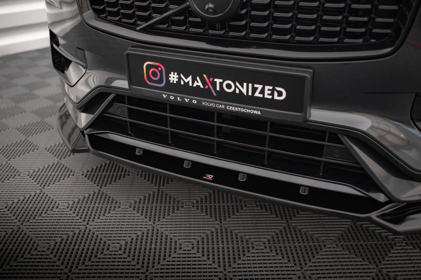 Forreste splitter V.1 Volvo XC90 R-Design Mk2 Facelift