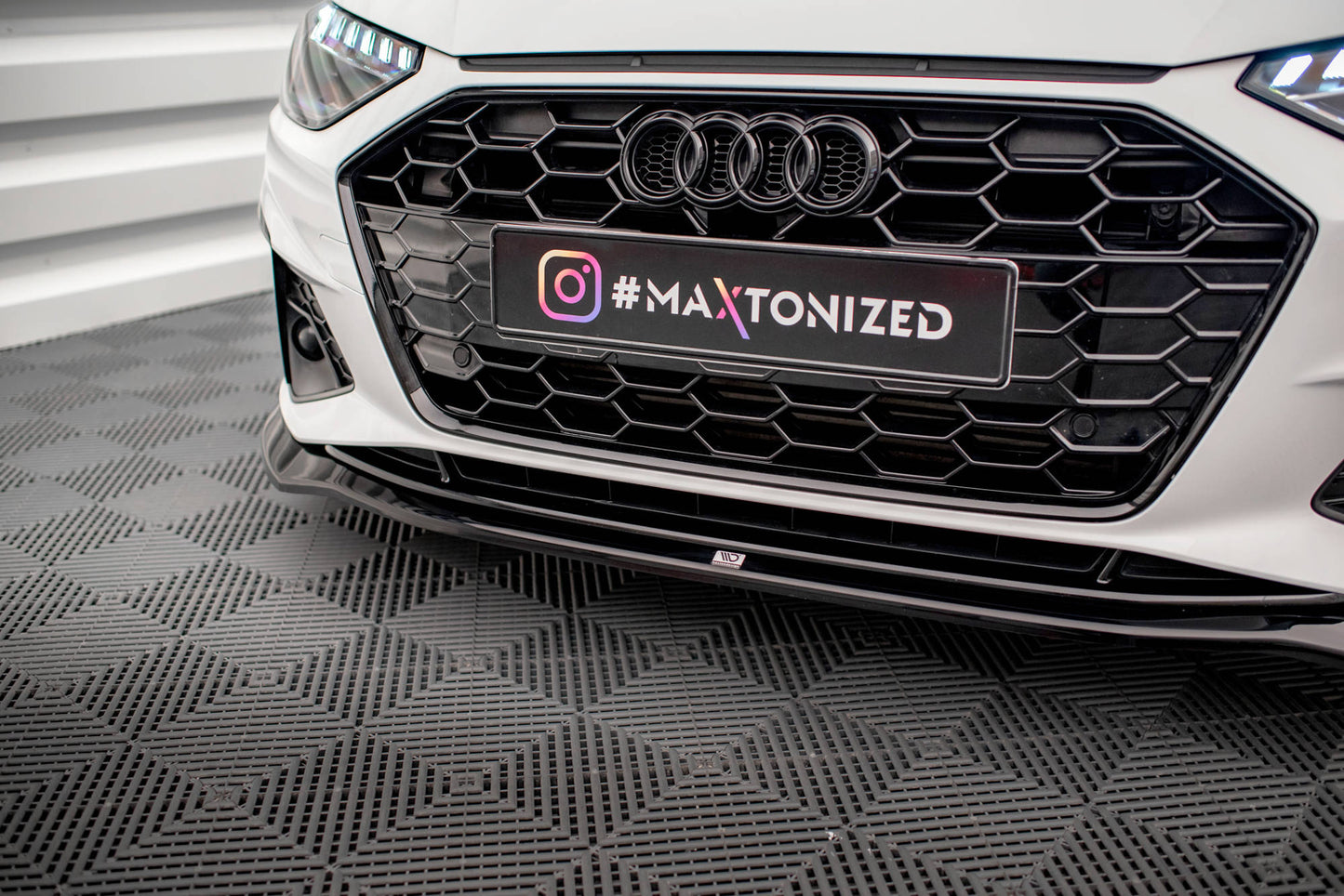 Forreste splitter V.2 Audi A4 S-Line / S4 B9 Facelift