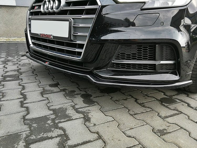 Forreste splitter V.2 Audi S3 / A3 S-Line 8V FL Sedan
