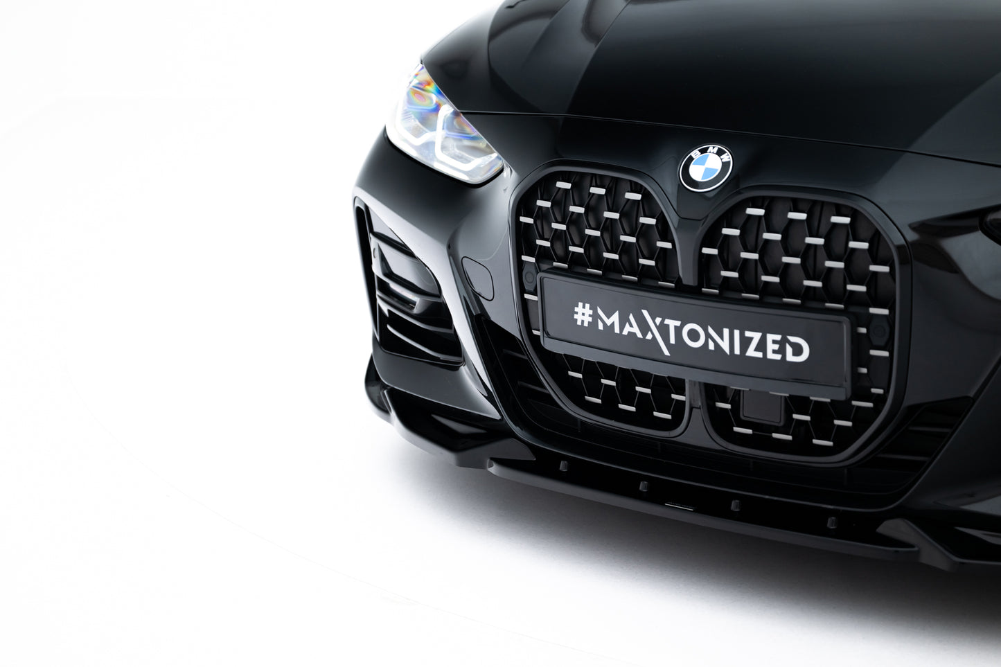 Forreste splitter V.2 BMW 4 M-Pack / M440i G22 / G23 / G22 Facelift / G23 Facelift