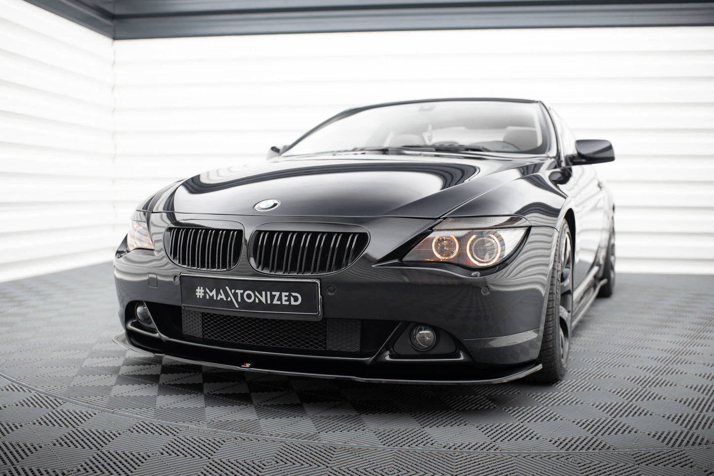 Forreste splitter V.2 BMW 6 Coupe E63 / Cabrio E64