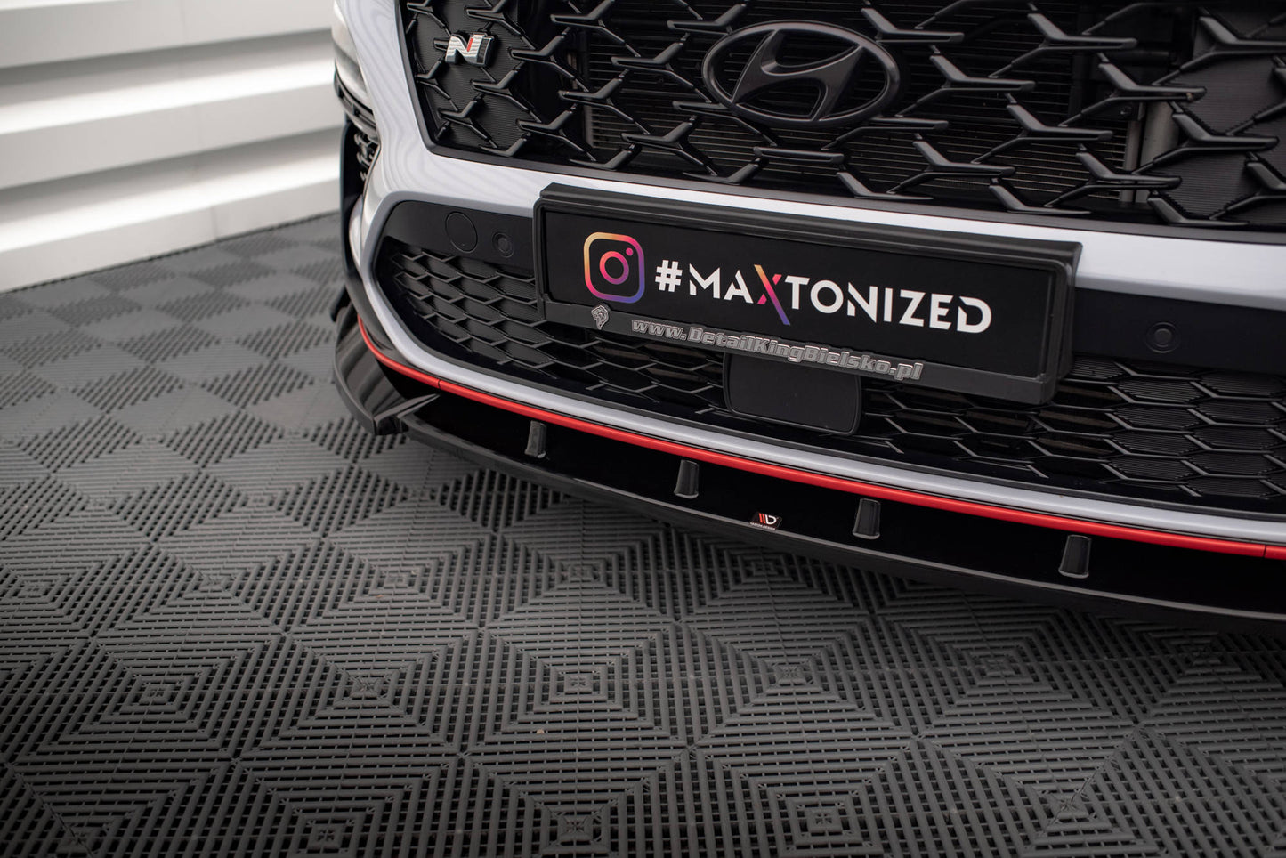 Forreste splitter V.2 + Flaps Hyundai Kona N Mk1