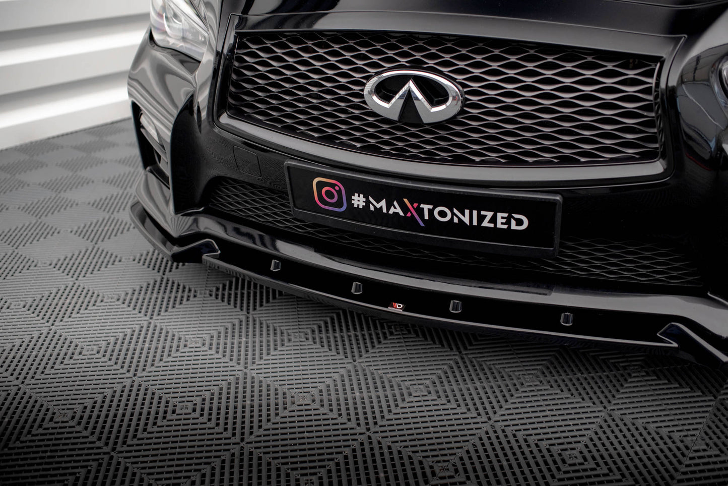 Forreste splitter V.2 Infiniti Q50 S Mk1