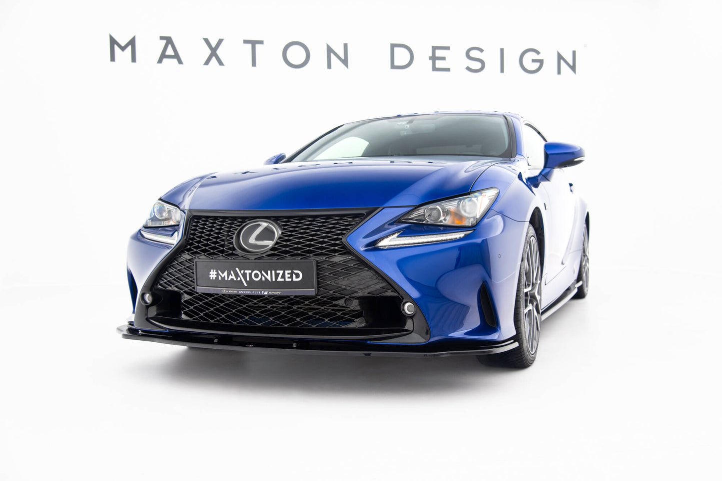 Forreste splitter V.2 Lexus RC Mk1