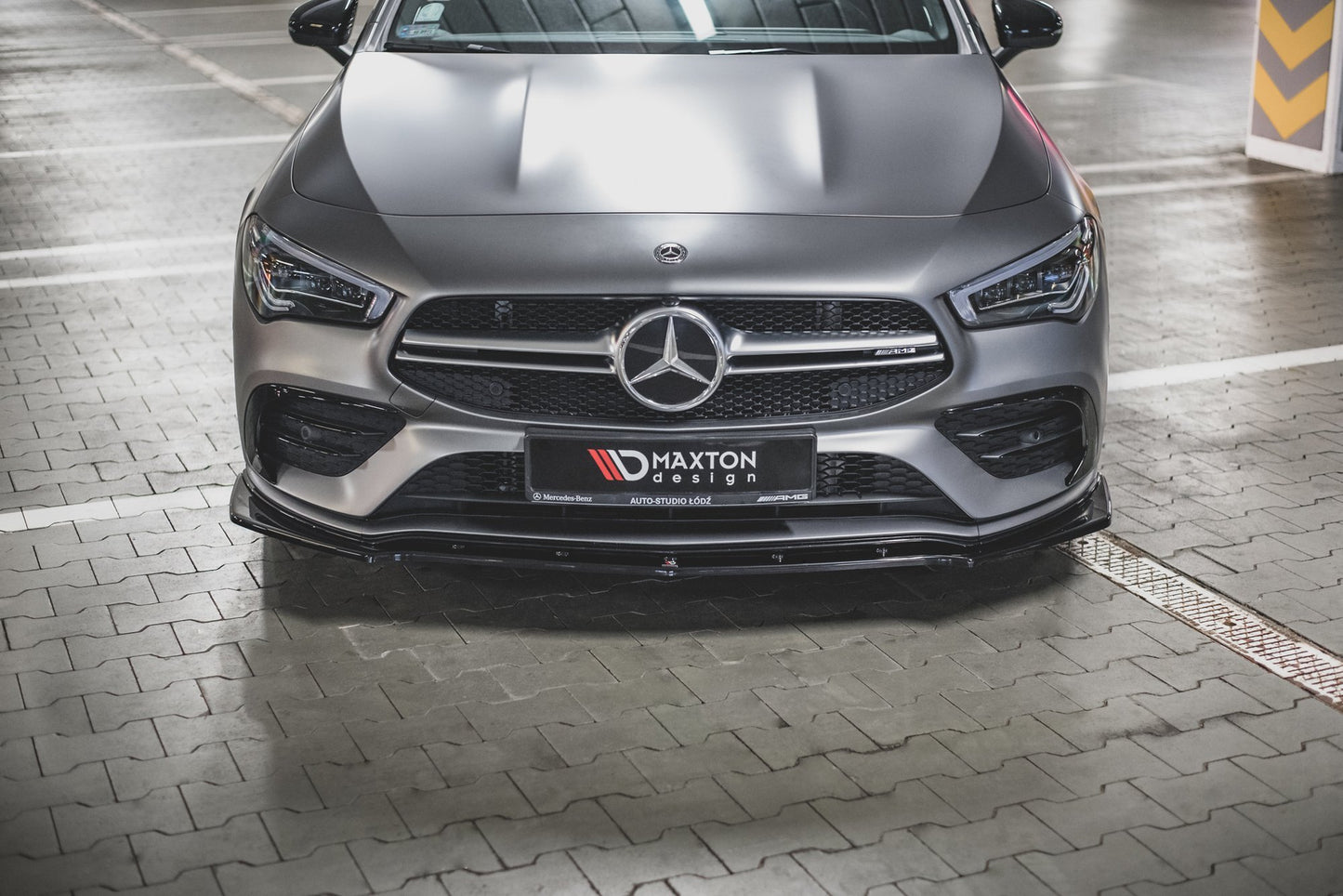 Forreste splitter V.2 Mercedes-AMG CLA 35 Aero C118