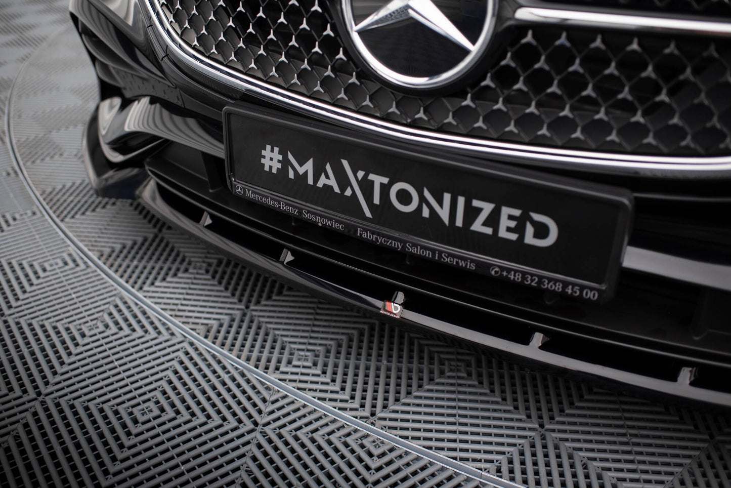 Forreste splitter V.2 Mercedes-Benz E AMG-Line W214