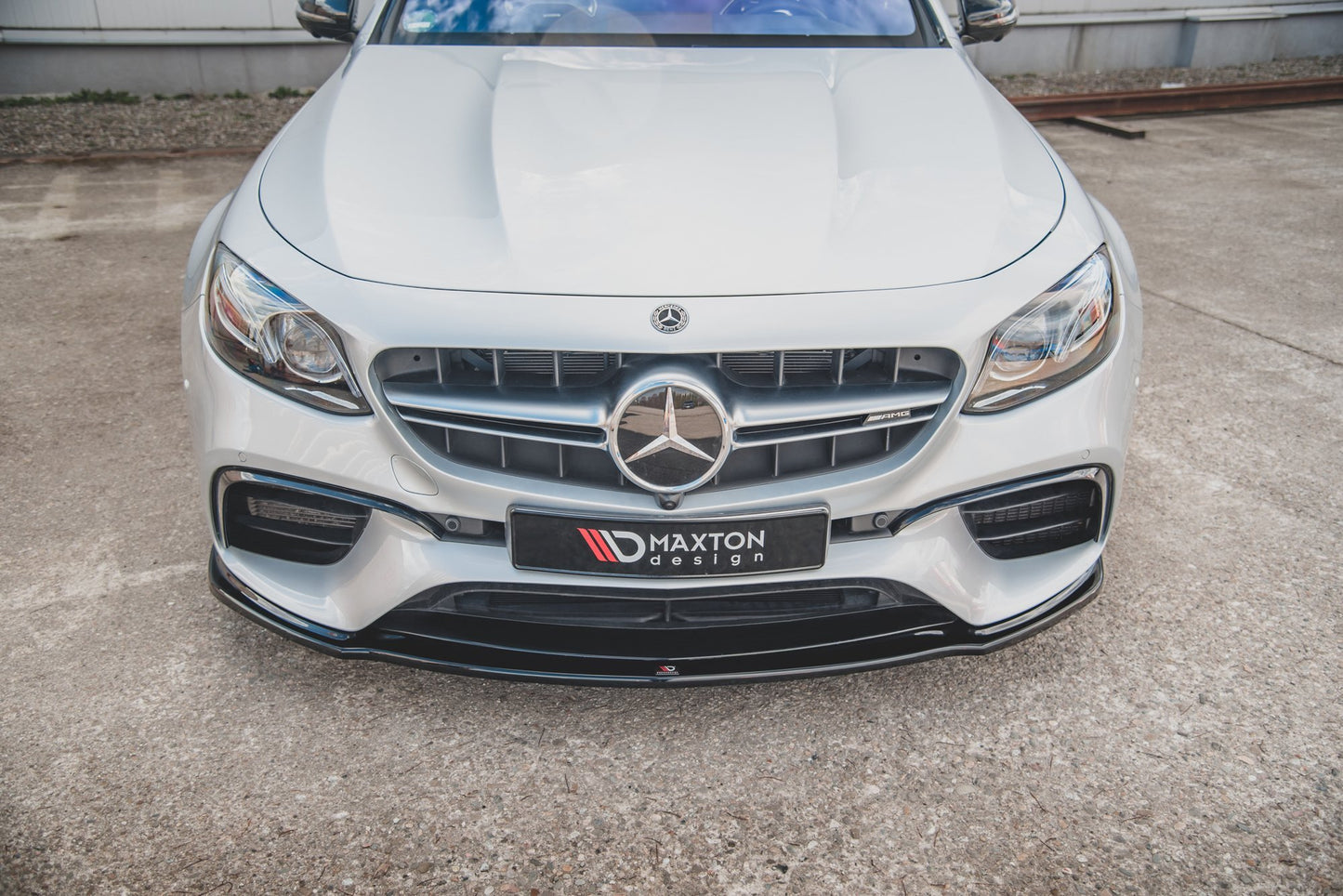Forreste splitter V.2 Mercedes-Benz E63 AMG Estate/Sedan S213/W213