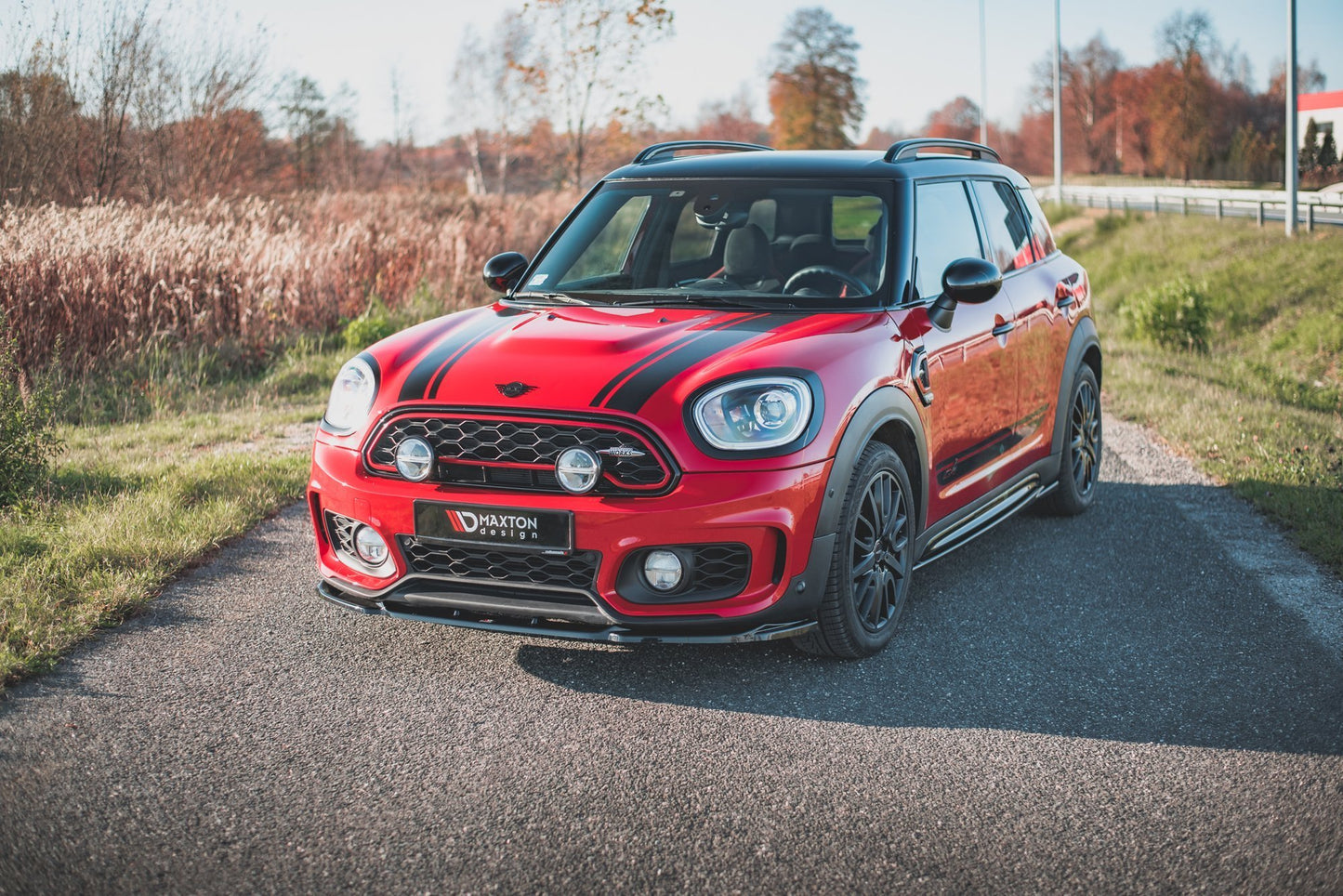 Forreste splitter V.2 Mini Countryman Mk2 F60 JCW