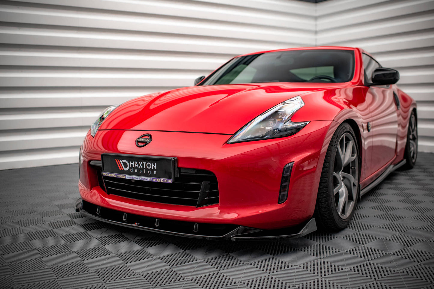 Forreste splitter V.2 Nissan 370Z Facelift