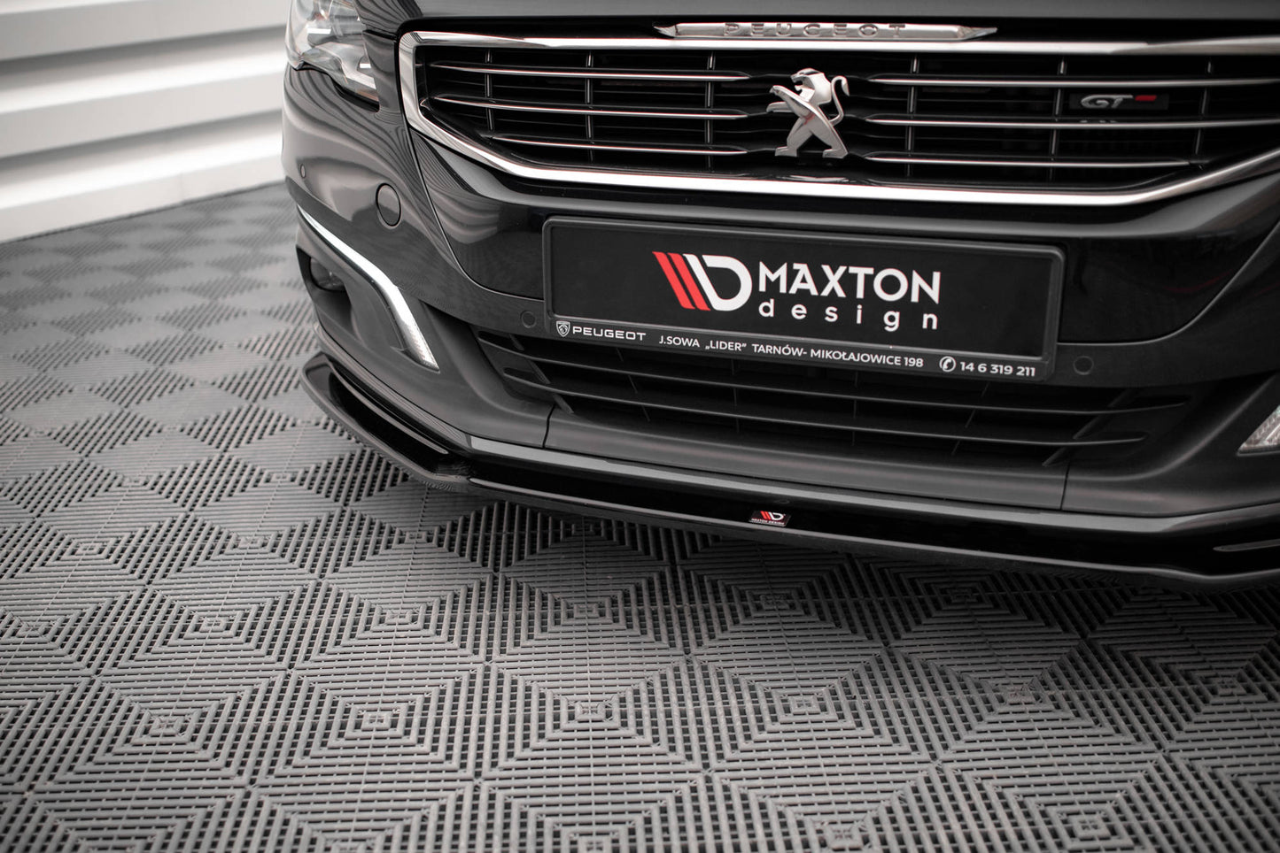 Forreste splitter V.2 Peugeot 508 GT Mk1 Facelift
