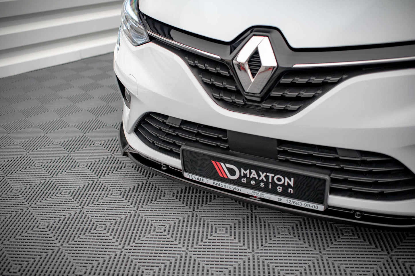 Forreste splitter V.2 Renault Clio Mk5