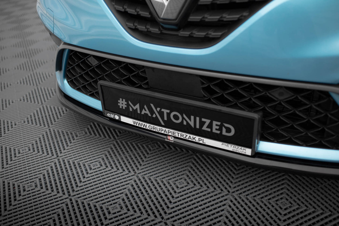 Forreste splitter V.2 Renault Clio R.S. Line Mk5