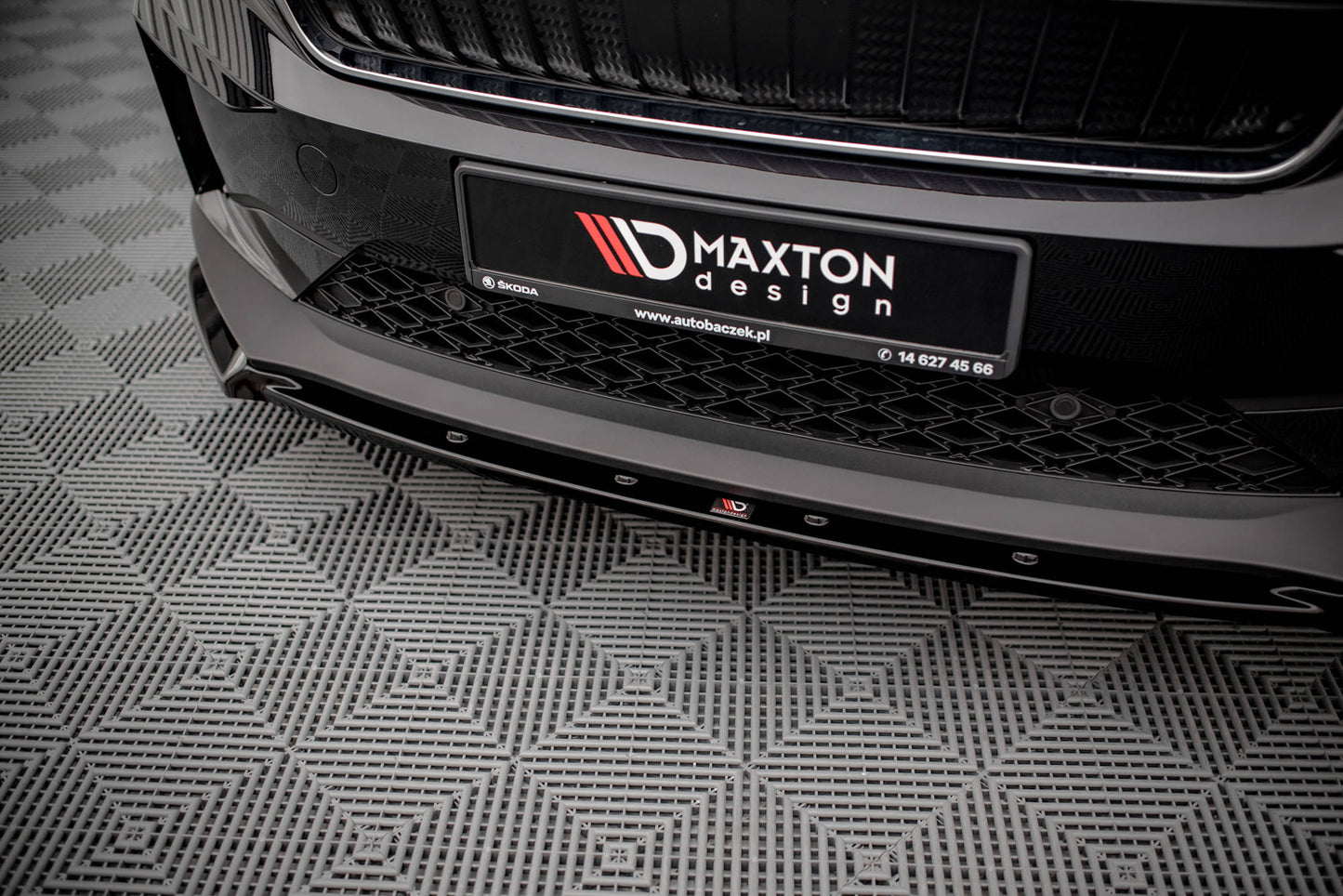 Forreste splitter V.2 Skoda Enyaq iV