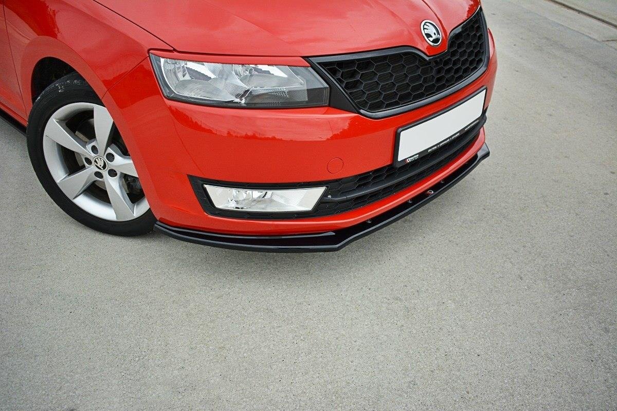 Forreste splitter V.2 Skoda Rapid