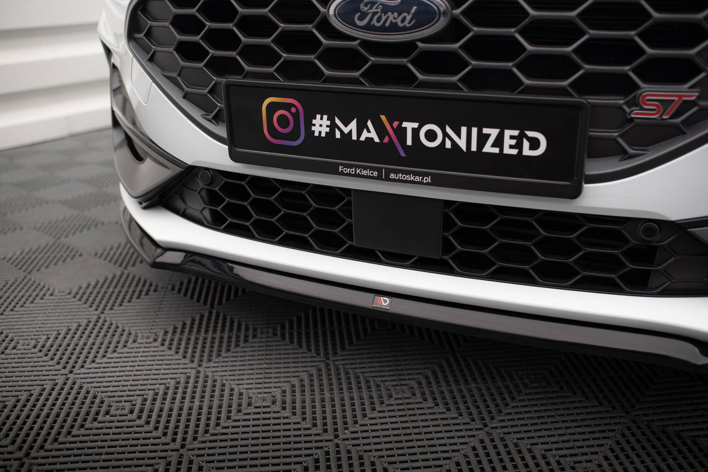 Forreste splitter V.3 Ford Focus ST / ST-Line Mk4 Facelift