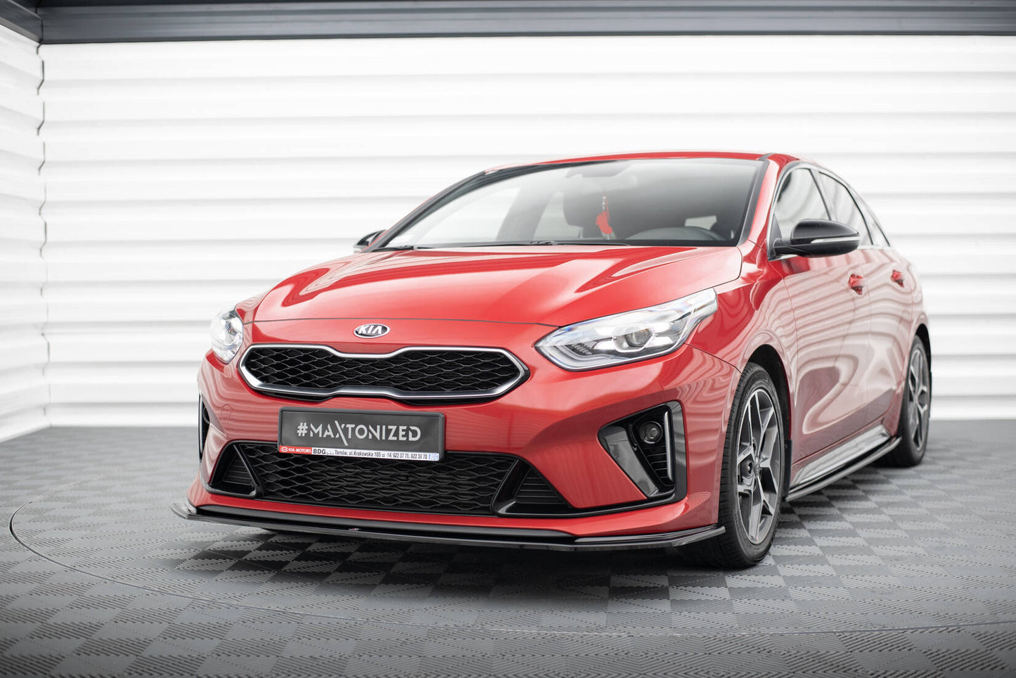 Forreste splitter V.3 Kia Ceed GT / GT-Line Mk3 / Proceed Mk1