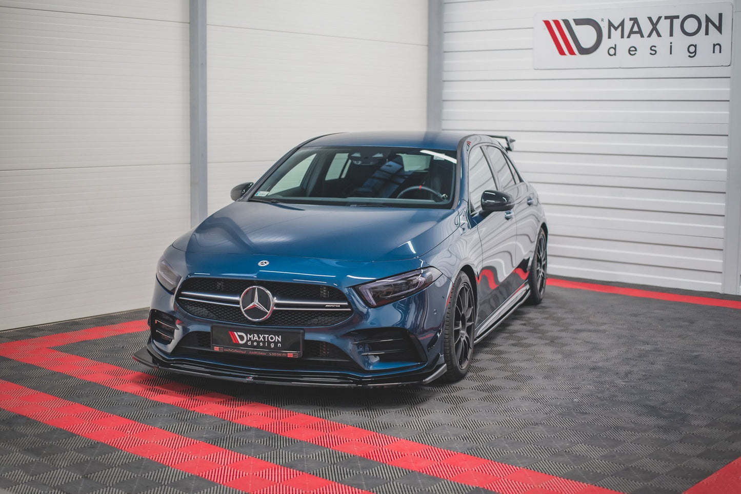 Forreste splitter V.3 Mercedes A35 AMG Aero W177